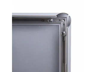 Kliklijst A1 Rechte Hoeken 25mm B1 Brandwerend Zilver - 3