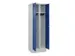 locker voor scheiding van kleding,HxBxD 1950x600x500mm,2vak