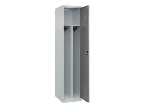 locker voor scheiding van kleding,HxBxD 1850x400x500mm,1vak