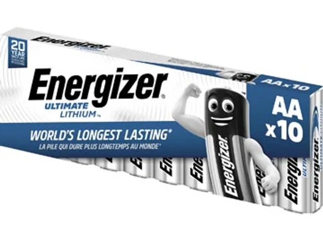 batterijen Ultimate Lithium AA/L91 10 stuks