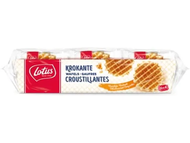 Krokante Wafel 36 Gram Pak 6x4 Stuks