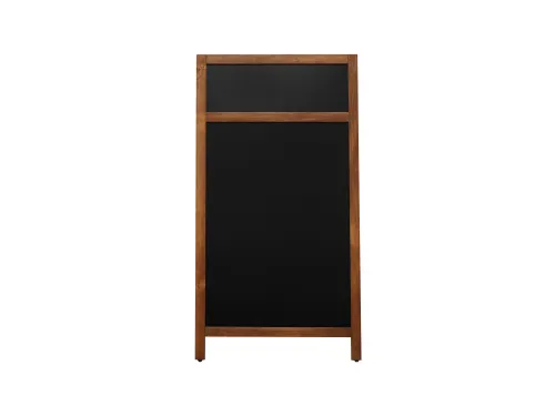 Europel Krijtstoepbord met Topbord 660 x 1280 mm Natural