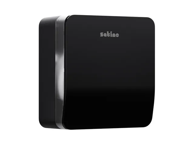 Toiletpapierdispenser Satino JT1 Hyginity jumbo S zwart 333405