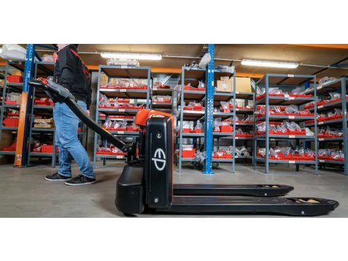 Elektrische palletwagen,draagverm. 1800kg,vork L 1150mm
