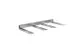 traverse pour marchandises longues,force 2500kg,HxLxl 280x1390x3000mm