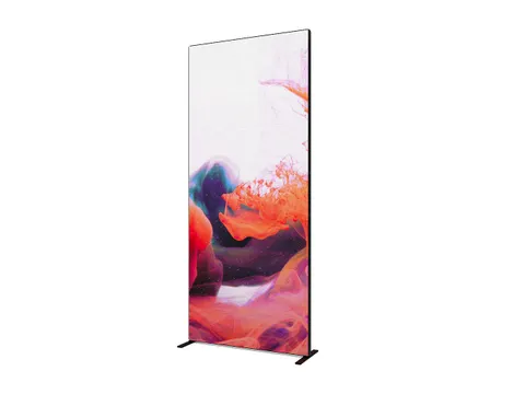 FlexFrame Modulair systeem beurswand 100x230cm Zwart frame