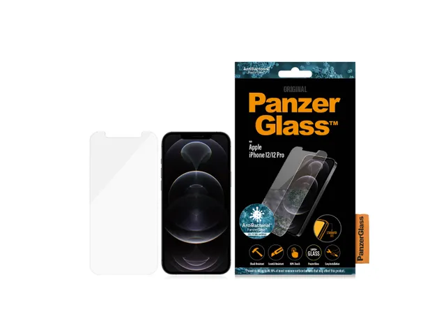 PanzerGlass Screen Protector iPhone 12 | 12 Pro | Standard Fit, App