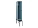 locker met bank,voor scheiding van kleding,HxBxD 2120x300x815mm,1vak