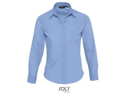 Sol'S L621 dames hemd, blauw, maat 2XL, per stuk