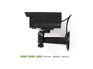 Dummy beveiligingscamera Nedis Solar IP44 buiten Zwart - 6