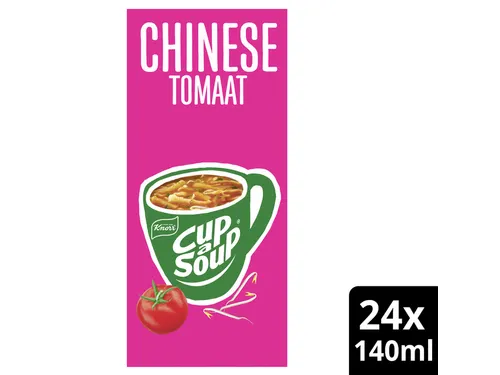 Cup a Soup Knorr Chinese tomaat 140ml 24 zakjes