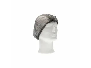 CMT Haarnet clip cap Non Woven PP Zwart Maat L 10x100 Stuks - 2
