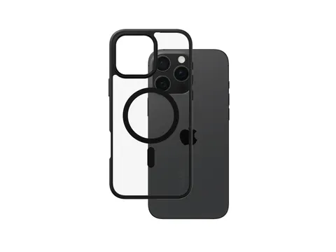 PanzerGlass CARE by Urban Combat Case Transparent w. Black Frame