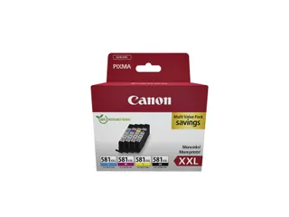 Canon CLI-581XXL Multipack Zwart + 3 Kleuren Inktcartridges - 2