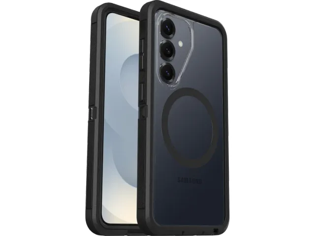 Defender Pro XT Samsung Galaxy S26 Hoesje Magnetic Zwart Transparant