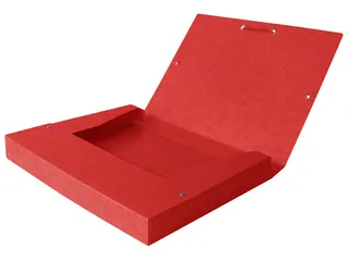 Elastobox Oxford Top File+ A4 25mm rood - 2