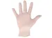 Handschoen CMT M latex poedervrij wit 100 stuks