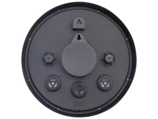 Buitenklok Nextime dia 30.5cm Silene cijfers, zwarte rand witte wijzer - 11
