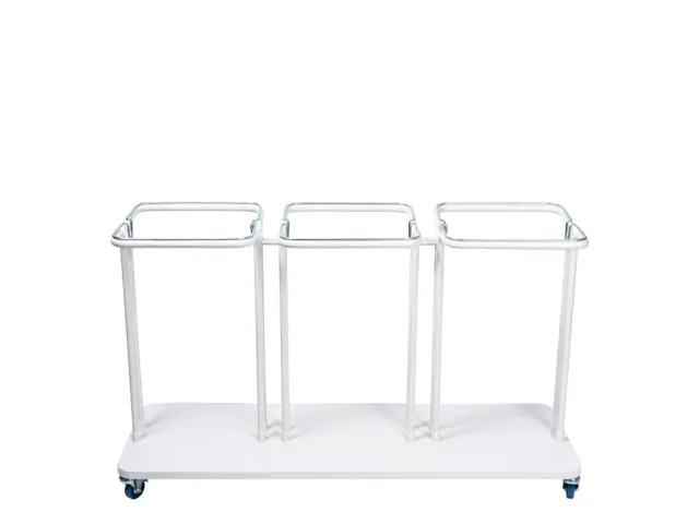 Afvalbak Combo 3x40 liter Wit Saekko Boy