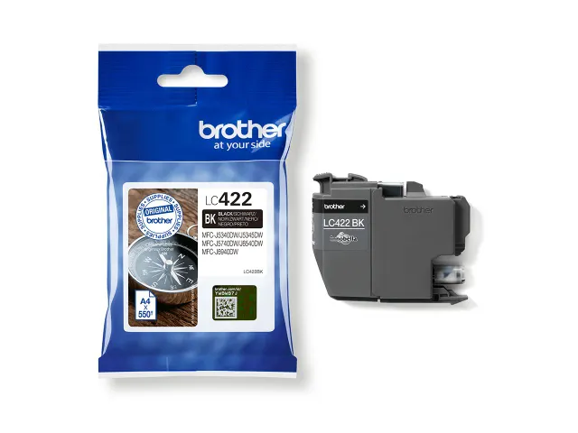 Inktcartridge Brother LC-422BK zwart