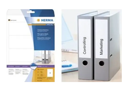 Herma 4291 Rugetiket 192x59 mm Wit permanent klevend 400 stuks