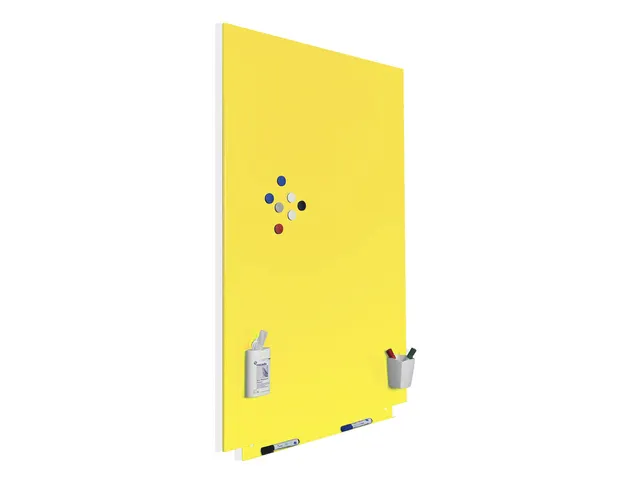 Tableau blanc Rocada Skincolour 75x115cm jaune laqué