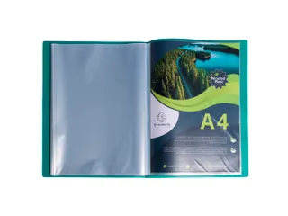 Porte-vues Opak recy clé A4 60 vues ass. - 3