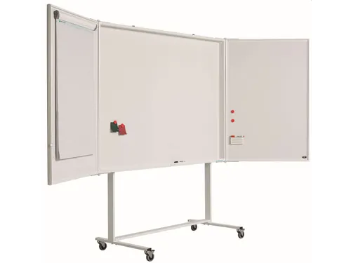 Kabinetkast Low Gloss Wit Emaille Staal 120x190 cm wit profiel