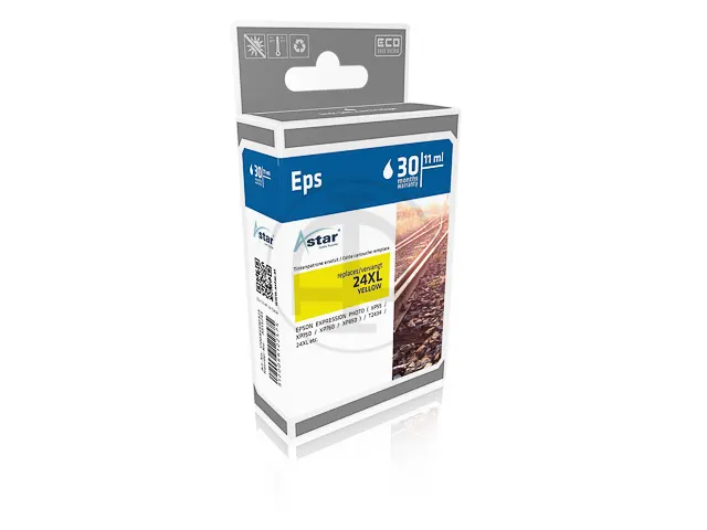 As15243 Astar Epson T2434 Xp Inkt Geel Hc Rebuilt 740 Pagina's Chip