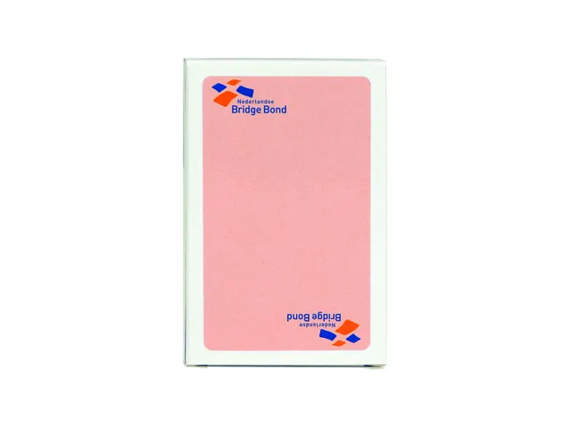 Speelkaarten Bridge Bond roze