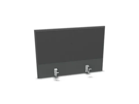 opzetpaneel bureau aanbouw achter MS-donkergrijs antraciet 800mm