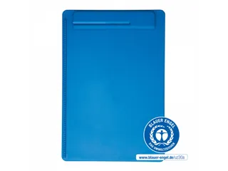 Klembord MAULgo uni recycled A4 staand blauw - 1