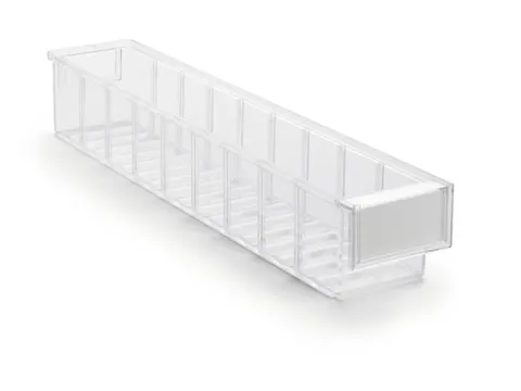 Transparante Assortimentsdoos Hxbxd 82x92x500mm Polystyreen