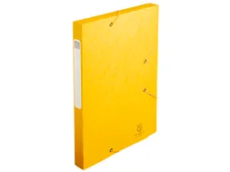 CARTOBOX glanskarton rug 25mm geel
