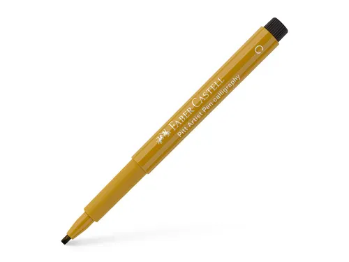 Kalligrafiepen Faber-Castell Pitt C 268 groen goud