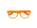 Lunettes festives orange