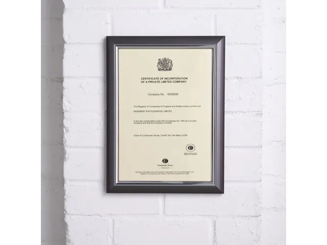 Fotolijst Seco A4 zwart plexiglas