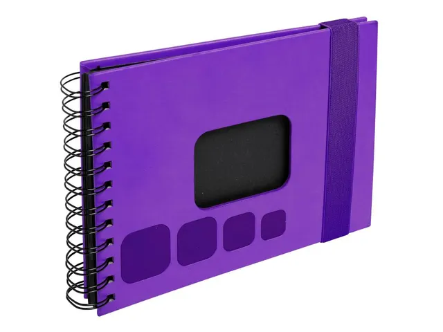 Album spiraal 23x16c m OFFISSIMO blauw