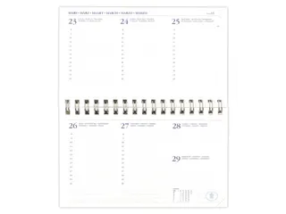 Agendavulling 2027 Ryam Memoplan 7 Compact 7 dagen/2pagina's landscape - 4