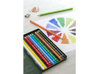 Polychromos Kleurpotloden Etui à 12 St - 11