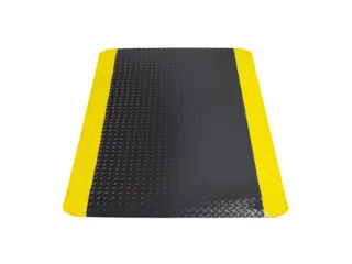 werkplek-vloerbedekking,mat,LxB 1500x900mm,PVC,ruitprofiel - 2