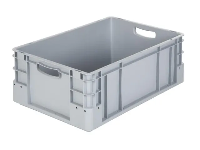 Stapelkrat Pp Hxlxb 220X600X400Mm 40L Grijs