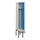 locker met bank,voor scheiding van kleding,HxBxD 2120x300x815mm,1vak
