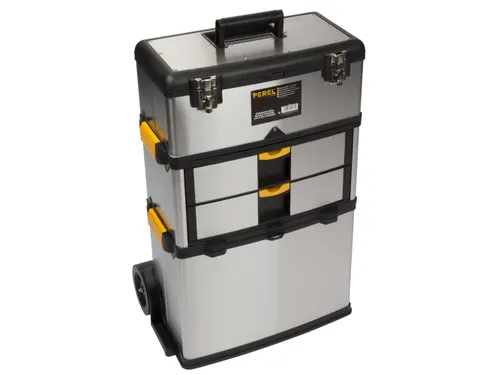 Gereedschapswagen 3-in-1 Trolley RVS 570x354x830mm 167 Liter