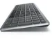 OUTLET Clavier sans fil RF + Bluetooth DELL KB740 AZERTY Belge gris/no