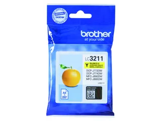 Inktcartridge Brother LC-3211 geel - 1