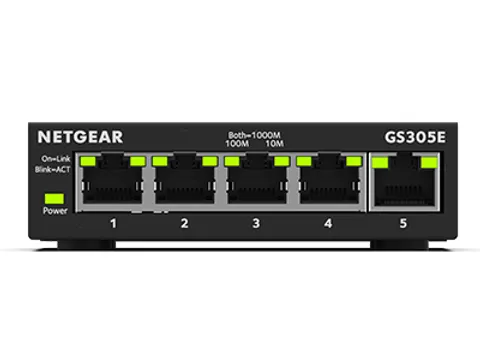 5-Poorts Gige Smart Managed Plus Soho Switch