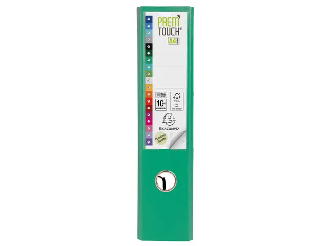 Ordner PP Prem'Touch A4maxi 80mm groen