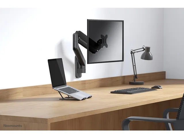 Neomounts NEXT AWL75-450BL Muuradapter monitorarm - 100% plasticvrije