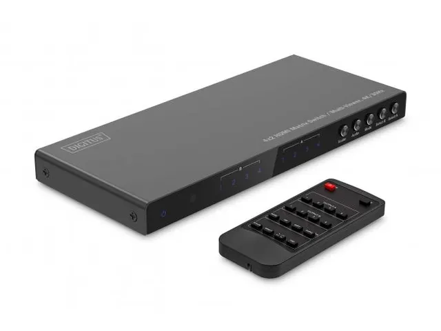 4x2 HDMI-matrix / Multi Viewer 4K/30Hz SPDIF stereo RS232